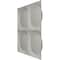 Ekena Millwork 11 7/8in. W x 11 7/8in. H Adonis EnduraWall Decorative 3D Wall Panel Covers 0.98 Sq. Ft. WP12X12ADBCO - alternate 5